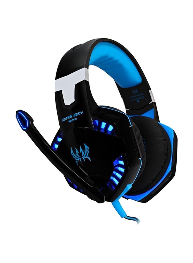 Compare 3.5mm Wired OverEar LED Gaming Headphone With Mic at KSA Price
