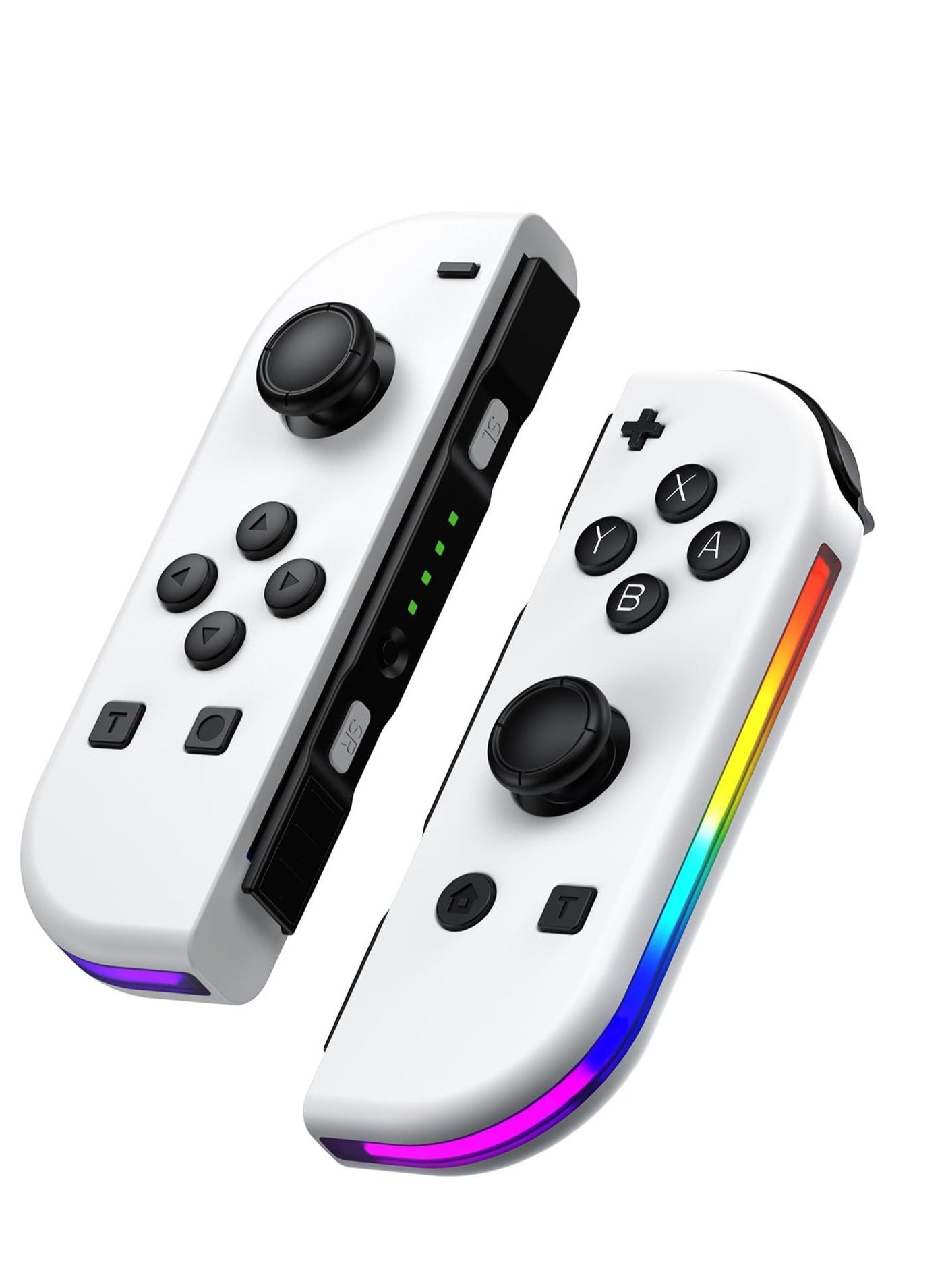 Compare Controllers for Nintendo Switch, Replacement for Switch Controller with RGB LED, Adjustable Turbo & Vibration, Motion ControlWakeUp,Screenshot at KSA Price
