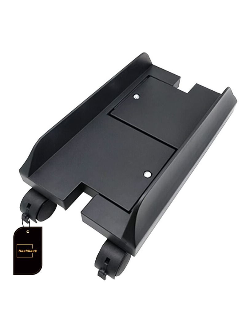 Compare Mobile Tower Computer Stand with 4 Caster Wheels Adjustable Width Universal for PC Computer at KSA Price
