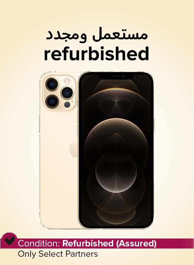 Refurbished- iPhone 12 Pro Max 256GB Gold…