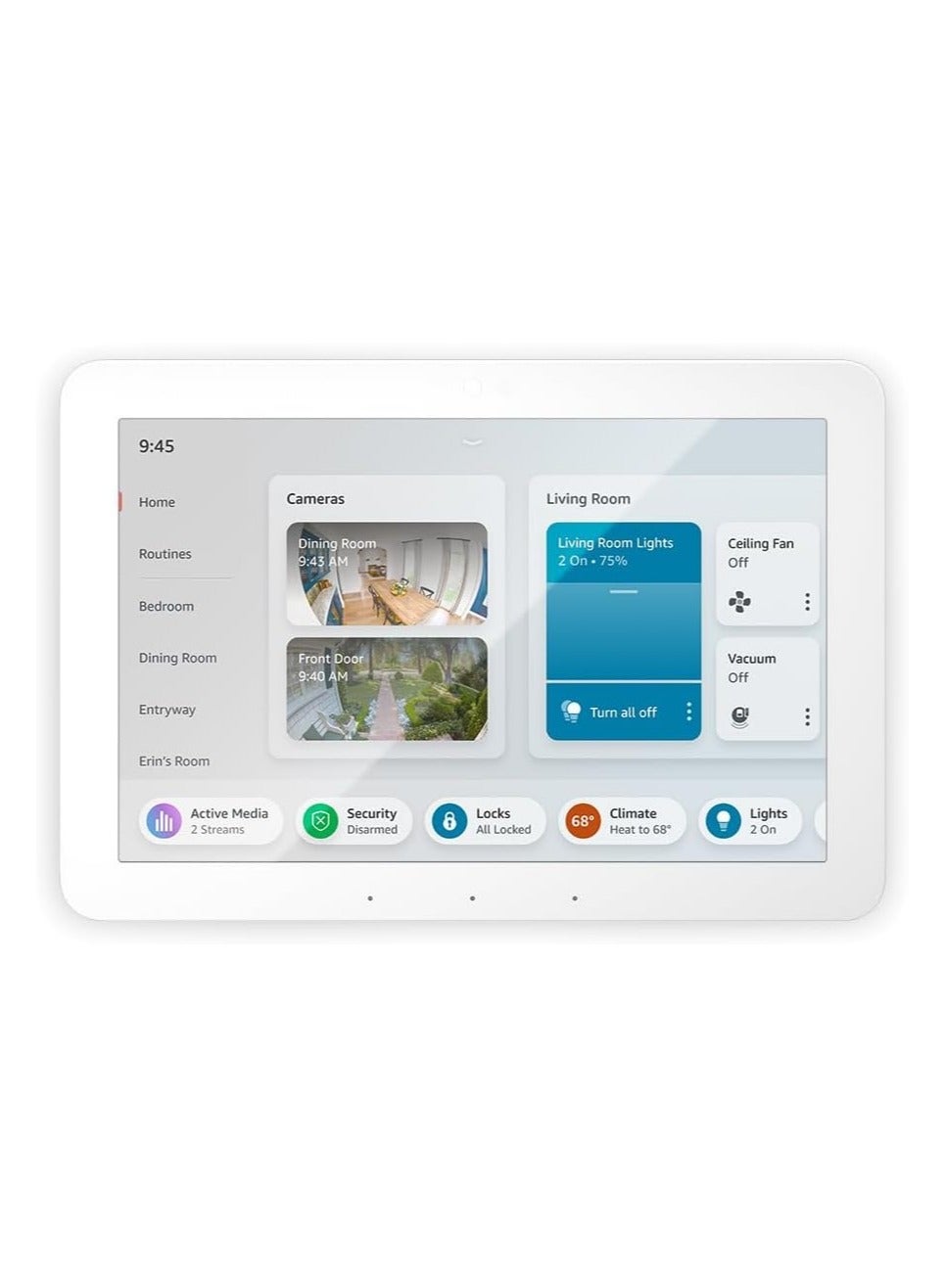 Compare Echo Hub | 8” smart home control panel | Compatible with thousands of devices at KSA Price