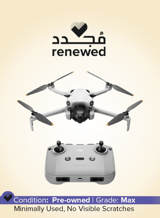 Renewed - DJI Mini 4 Pro (DJI RC-N2),…