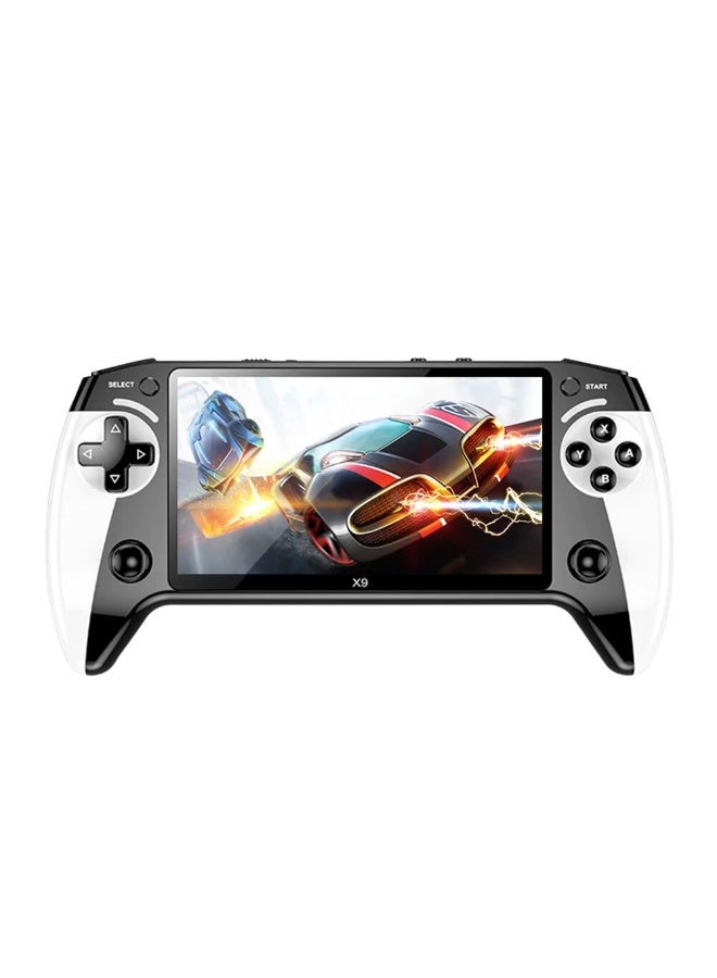 Compare X9 Handheld Game Console – 5.5 Inch HD Display, 1500mAh Rechargeable Battery, Portable Retro Gaming System, Multifunctional Features for Classic Games, Perfect for OntheGo Entertainment at KSA Price
