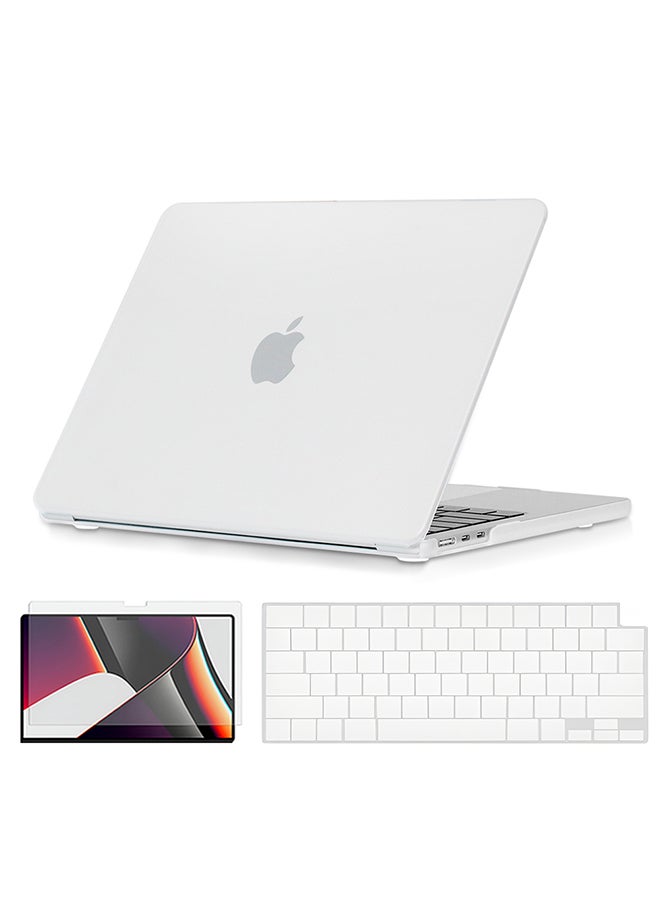 Slim Rubberized Matte Case Compatible with MacBook…