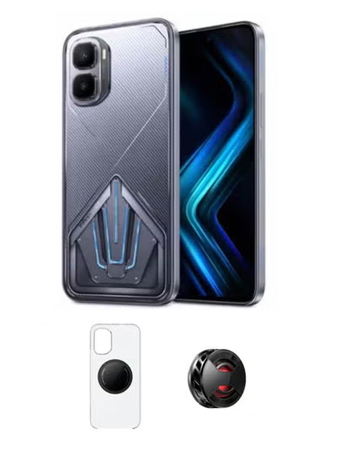 Compare GT 50 Pro Dual SIM Silver Glaier 24GB RM12+12 512GB 5G with Free GT Magcase, Magcharge cooler Color of gifts may vary  Middle East Version at KSA Price