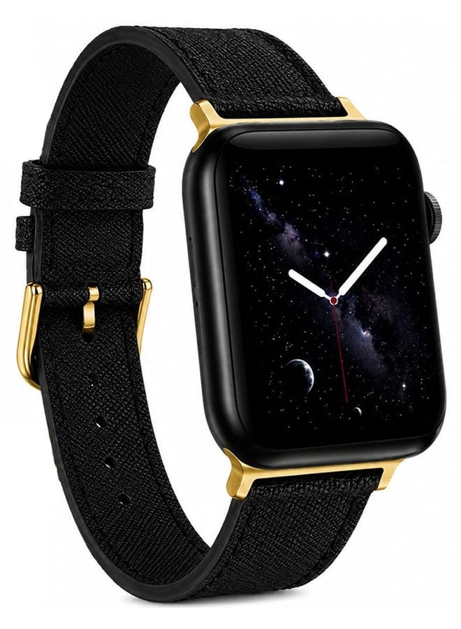 Leather Band Compatible with Smart Watch 42mm(Series…