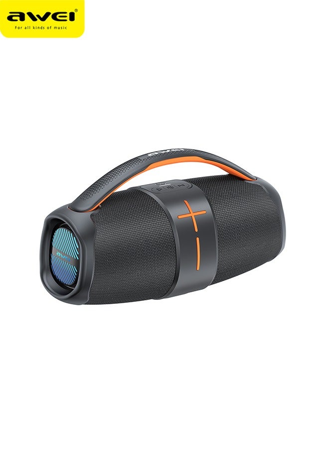 Compare Portable Bluetooth Speaker, 360 Degree Stereo Surround Sound, IPX5 Waterproof, TWS Tandem Support, 10W Dual Speakers, 3600mAh Long Battery Life  Great for Outdoor Parties, Camping, Beaches, and Home Use  High Performance Sou at KSA Price
