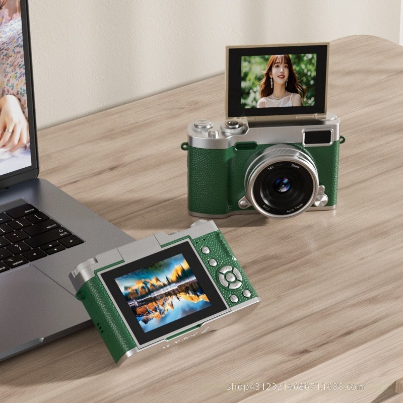 CCD Digital Camera 68MP HD Dual Lens Selfie…