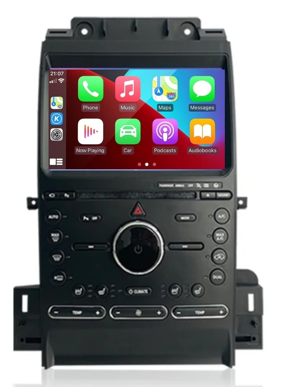 Compare Android Car Stereo For Ford Taurus 20112016 4GB RAM Support Apple Carplay Android Auto Wireless QLED Touch Screen DSP Bluetooth 4G SIM Radio DSP AHD Camera Included at KSA Price
