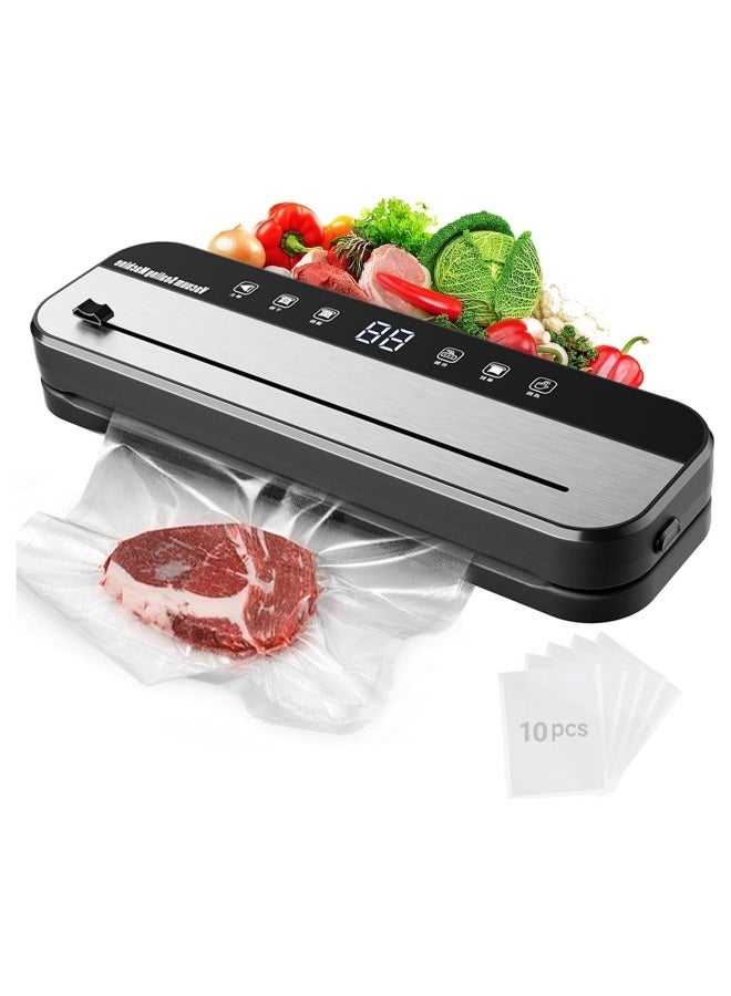 5-in-1 Vacuum Sealer Machine for Food, 75KPa Powerful…