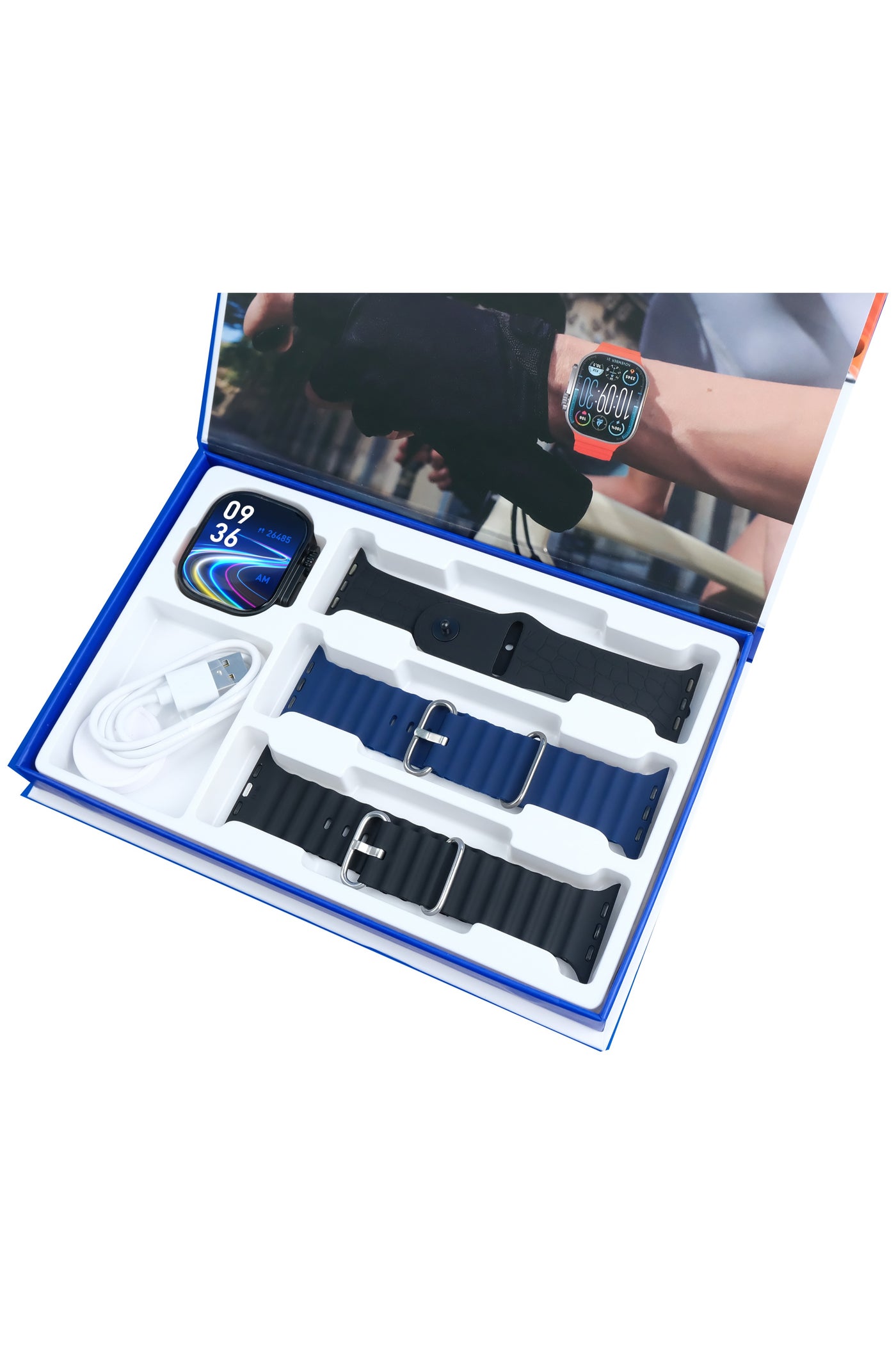 Compare Telzeal TC41 2.2 Inch AMOLED Curved Display Smartwatch with 4G SIM Support  Camera 3 Pair Straps and Charging Cable Designed for Ladies and Gents Black at KSA Price