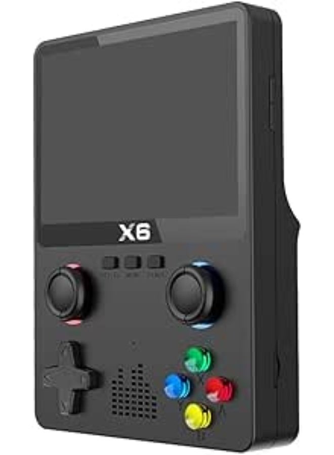 Compare Nuziku X6 Handheld Games Consoles, 32Bit Gameboy Emulator Built In 10000+ Games, Support 11 Emulators,TF Card Expansion, 3.5 Inch HD Screen Hand Held Game Consoles Supports TwoPlayer Brand: Nuziku at KSA Price