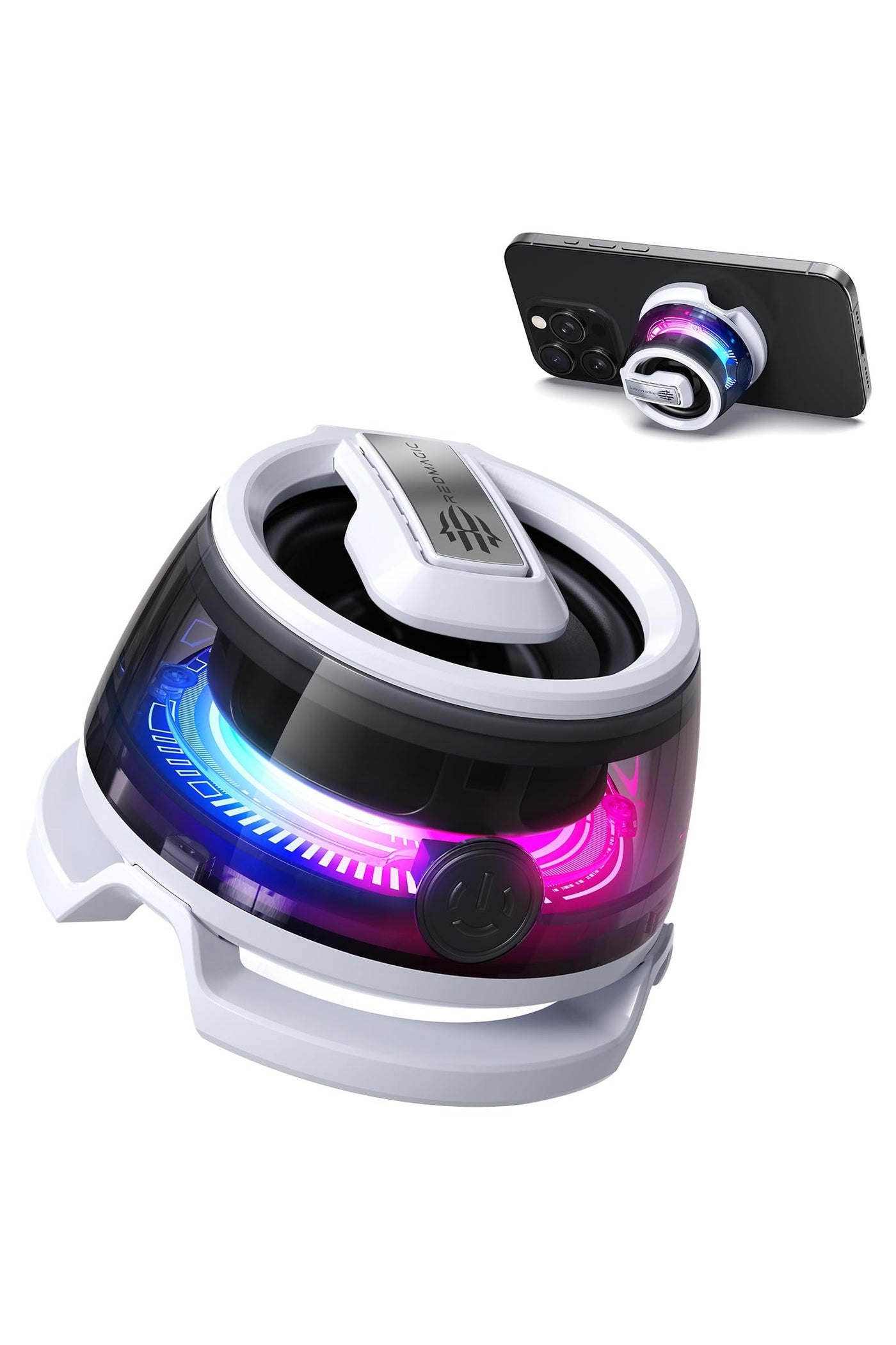 REDMAGIC Mini Phone Stand with Bluetooth Speaker,…