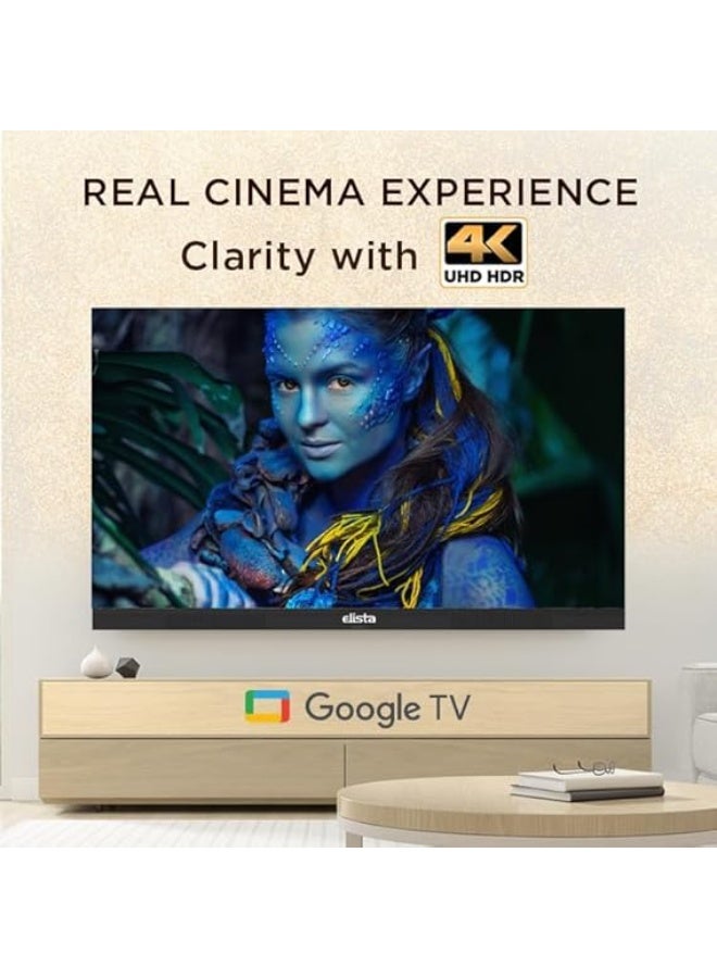 Compare Elista 43? 4K UHD Smart Google TV with HDR10 & Chromecast – Model GTV?43UHDELD at KSA Price