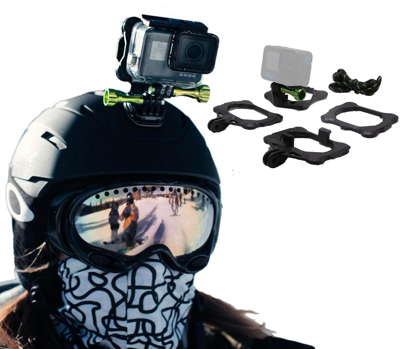 Compare SNAP Mounts PRO – Magnetic Action Camera Helmet Mount for GoPro Helmet, Biking, Drone, Skiing, Snorkeling and Car Mount at KSA Price