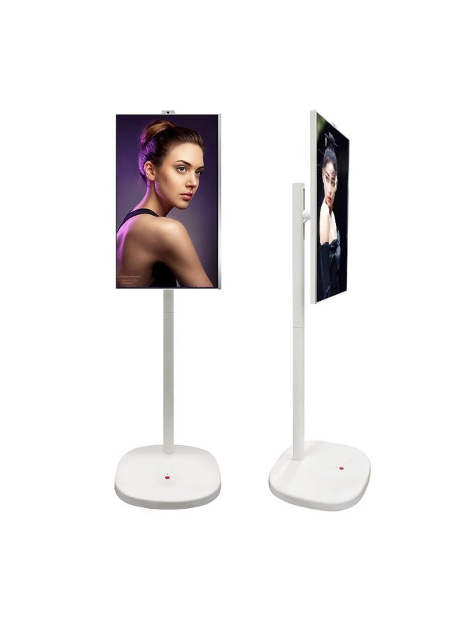 27 Inch Portable Smart Android Screen on Wheels…