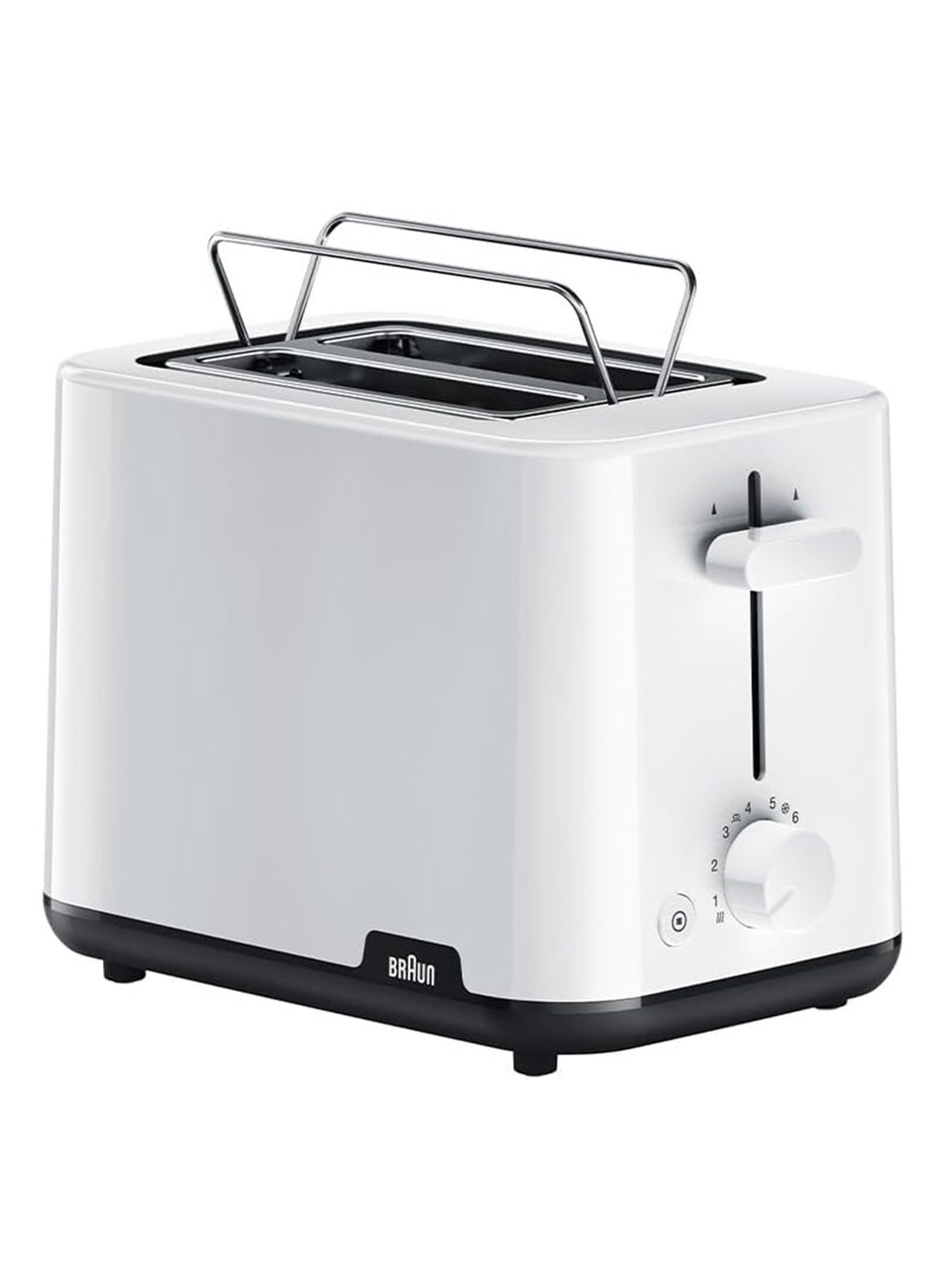 Compare Toaster, 2 Slots, 8 Browning Setting, Intelligent Heat Control, 3 in 1 Browning Knob, BPA Free, Illuminated Button, Auto Shut Off, Safety System 900 W HT1010WH White at KSA Price