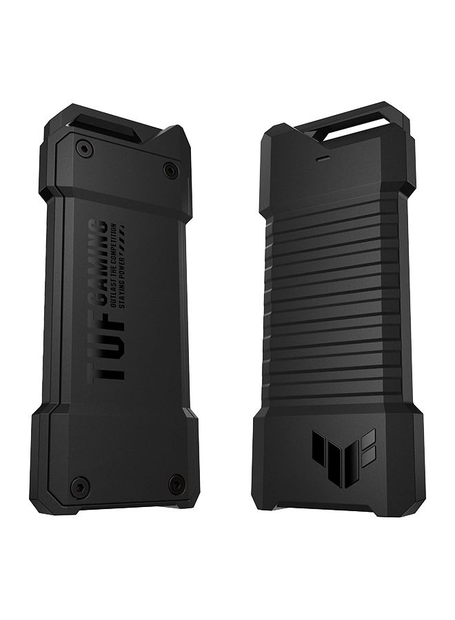 Compare TUF Gaming A1 External Dual M.2 NVMe PCIe SSD Enclosure  USBC, SATA interfaces, M.2 QLatch for Easy Installation, Drop Resistance, IP68 Water and dust Resistance, PS5 and Xbox Support Black at KSA Price