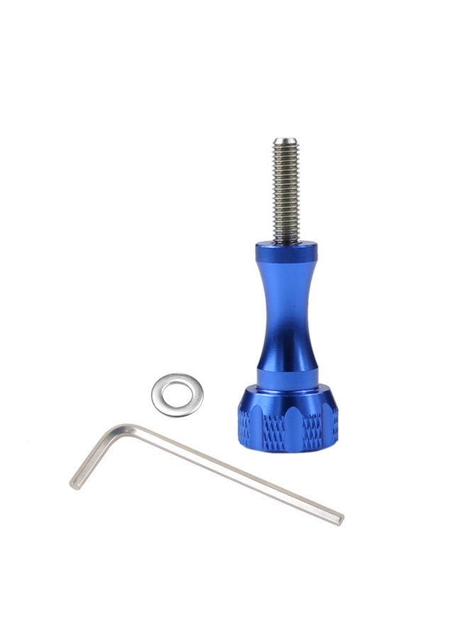 Compare Suitable For GoPro1110 Insta360 X32 Motion Camera Long And Short Screw Aluminum Alloy Fixed Screw WireColor:Long Wrench Washer Blue at KSA Price