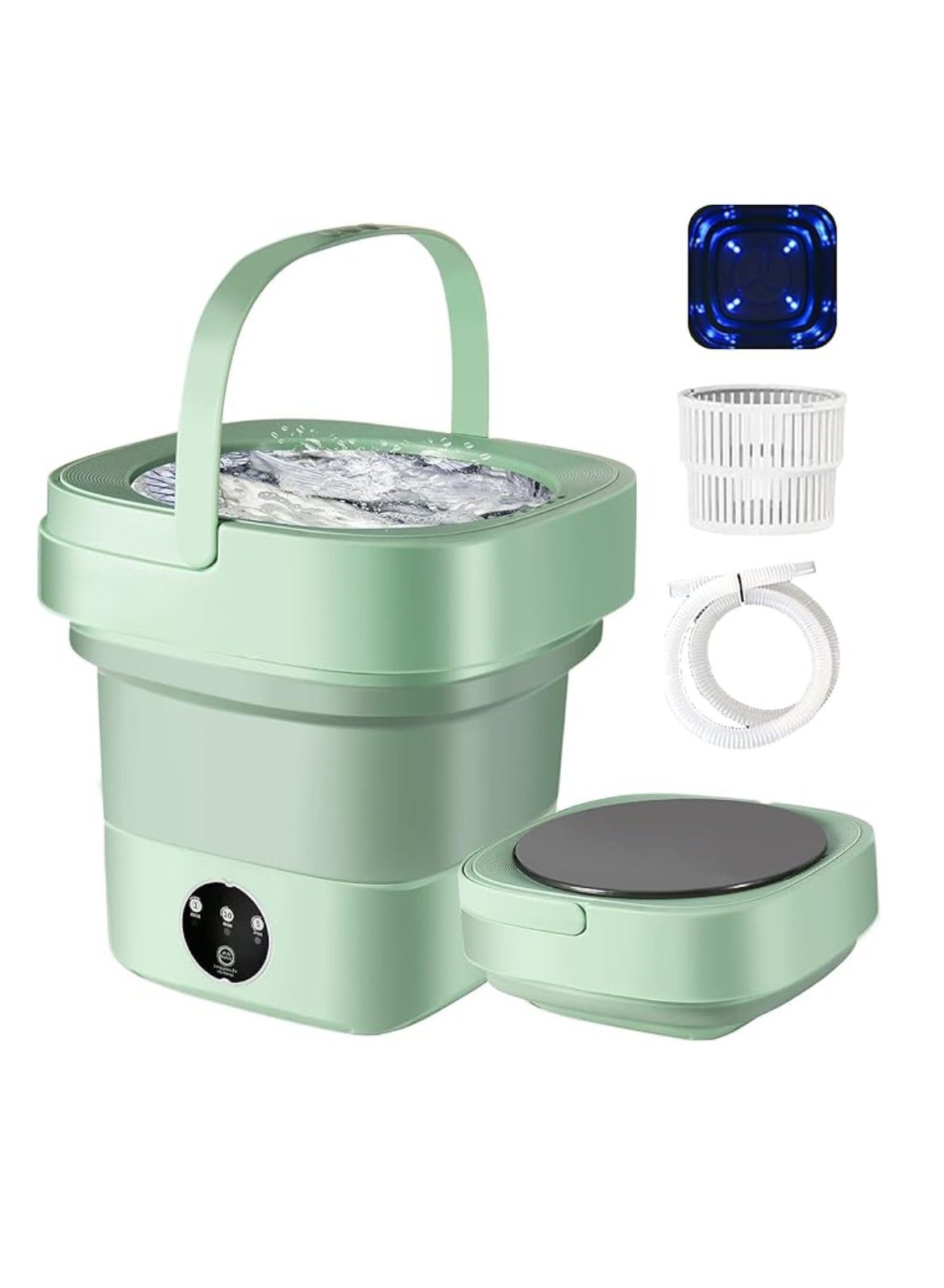Folding Washing Machine Mini Automatic Clothes Washing…