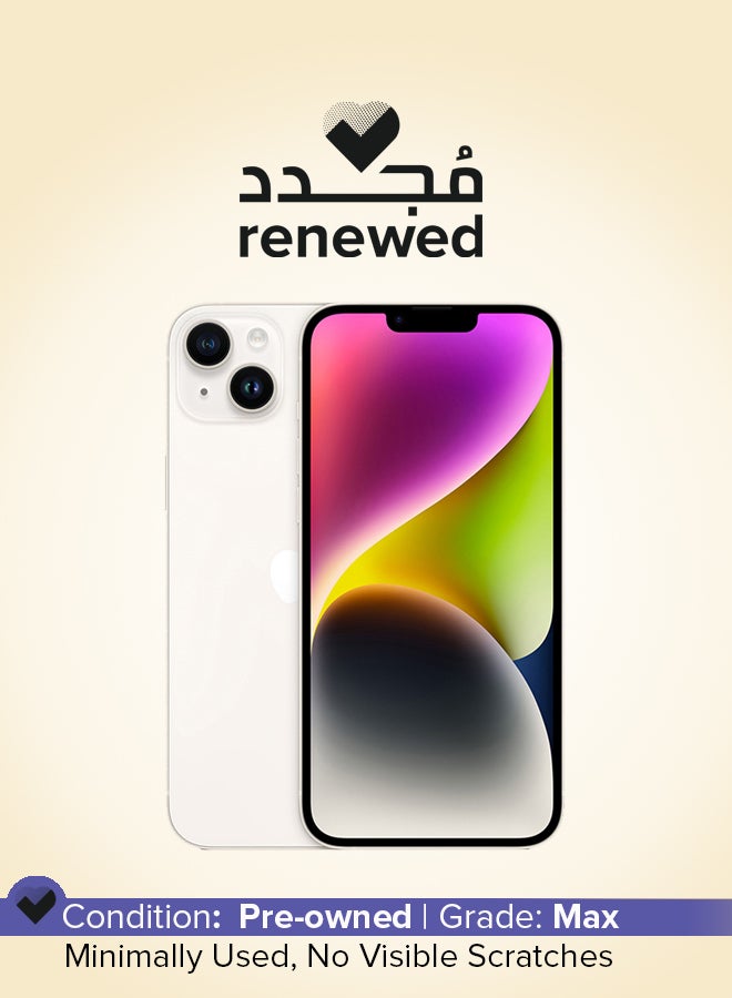 Compare Renewed  iPhone 14 Physical Dual Sim 128GB Starlight 5G Without FaceTime at KSA Price