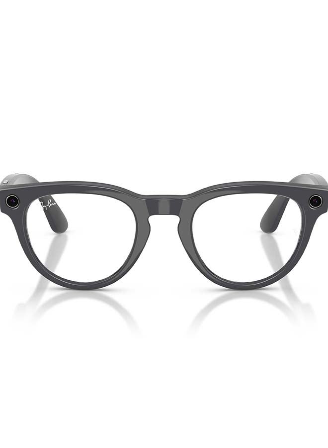 Compare RAYBAN Headliner Gen 2 Shiny Asteroid Grey Frame Clear to Emerald Transitions Lens Standard High bridge Shiny Asteroid Grey Clear to Emerald Transitions at KSA Price