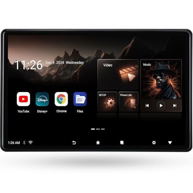 Compare 14 Inch 4K Android.13 Car Tv Headrest Monitor For Cars Back Seat Rear Entertainment System, Support Phone Wireless Mirror Link Touch Screen,With WifiBluetoothHdmiUsbVideo Player 4G+64G1*Pc at KSA Price