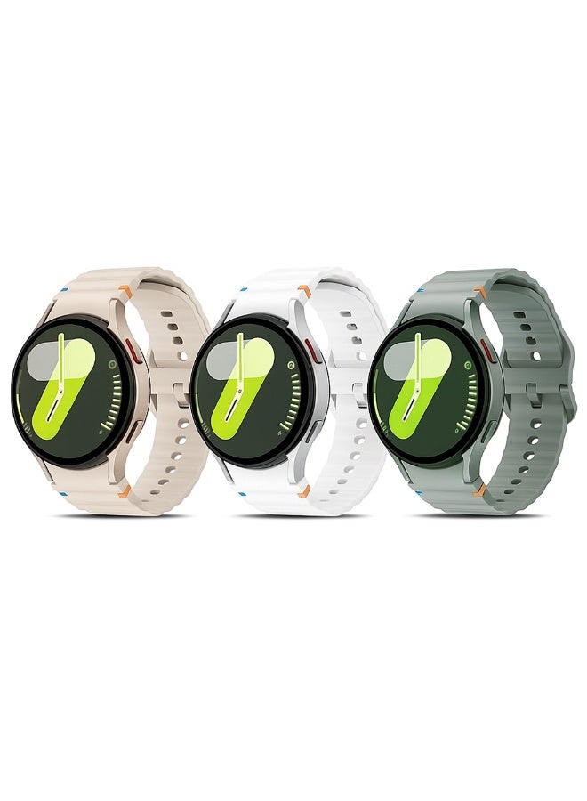 (Pack of 3) No Gap Silicone Sport Bands…