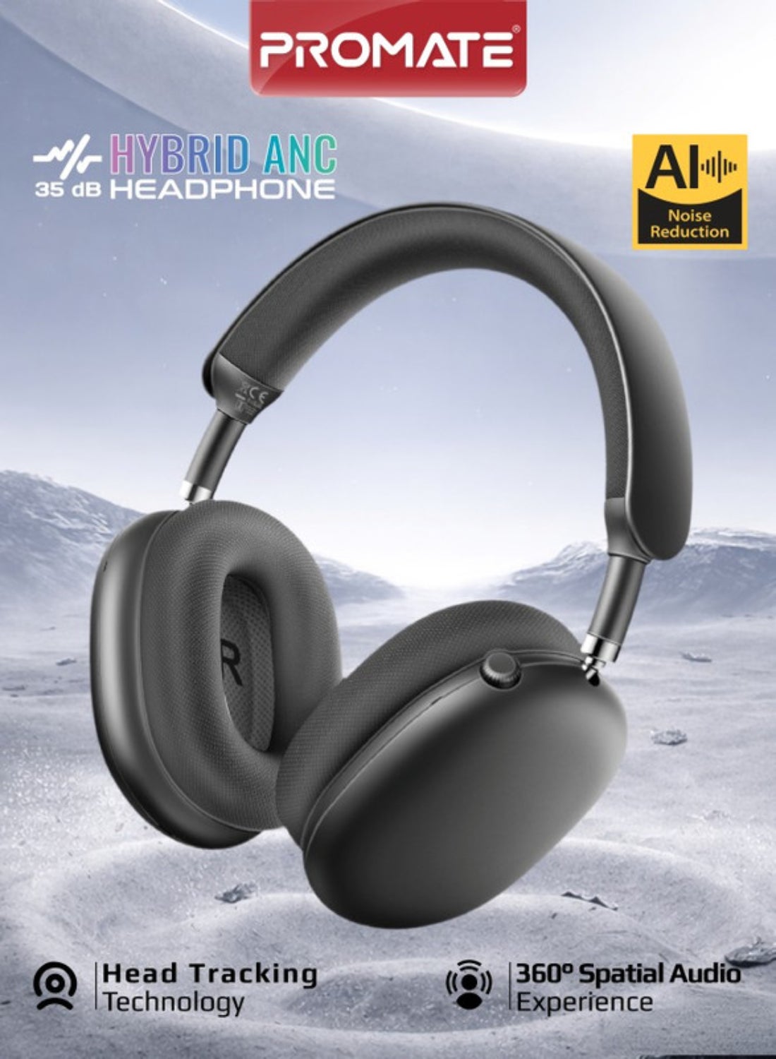 High-Fidelity Over-Ear Wireless Headphones  With Dynamic…