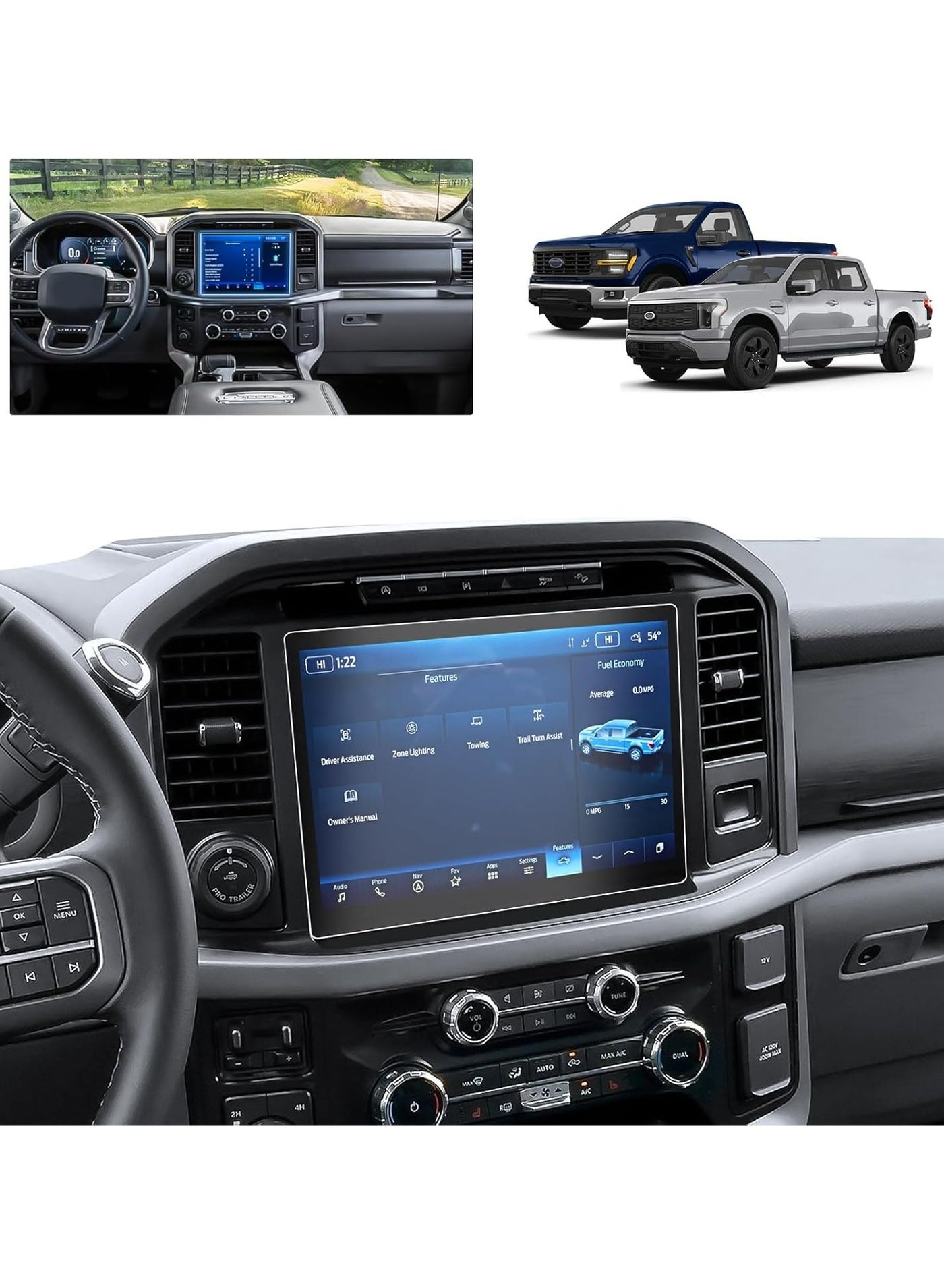 Screen Protector for Ford F-150 2021 2022 2023…