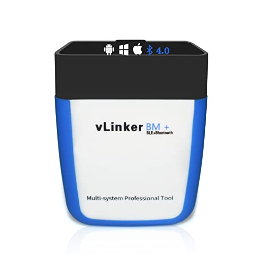 Compare Vgate vLinker BM+ OBD2 Bluetooth Scanner for BMWMini BimmerCode, Car Code Reader for iOS, Android, and Windows at KSA Price