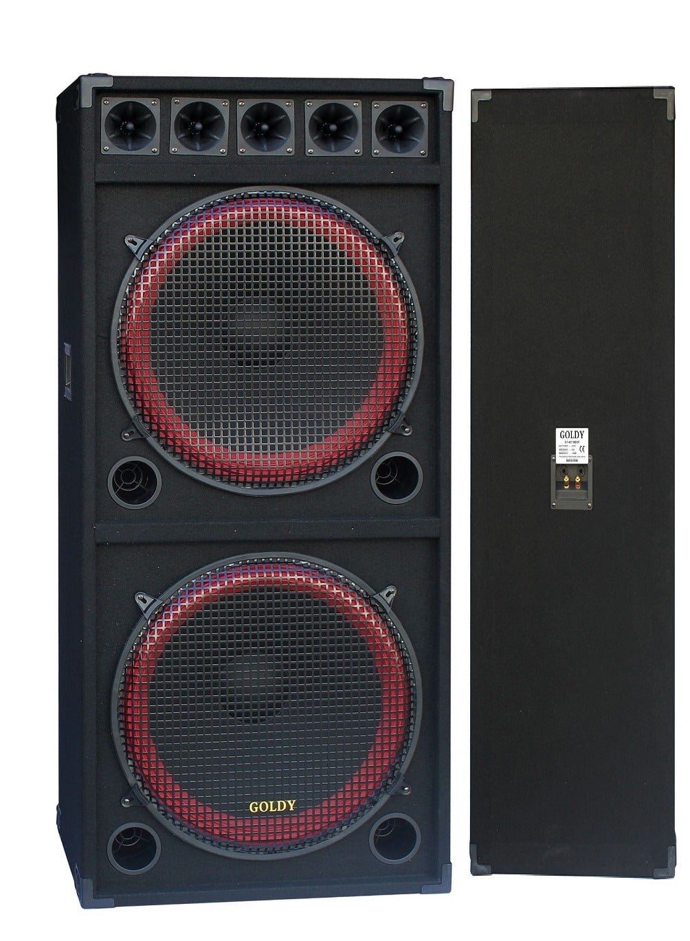 Compare PASSIVE SPEAKER DOUBLE 18 INCH SUITALBE FOR OUTDOOR BIG EVENTS CARPET COVER BODY at KSA Price
