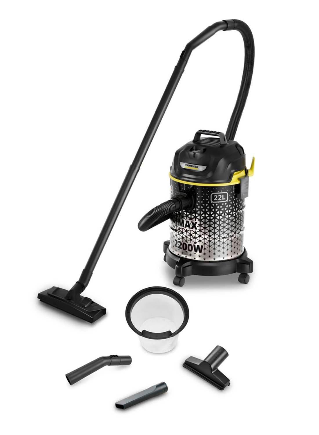 Compare DVAC 2200 Dry Vacuum Cleaner, 22L Large Dust Container, Adjustable Suction, Blower Function 22 L 2200 W DVAC 2200 *AE Black at KSA Price
