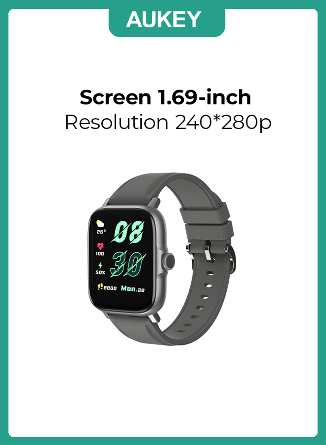 Smartwatch with Calling Function, 1.69-inch TFT…