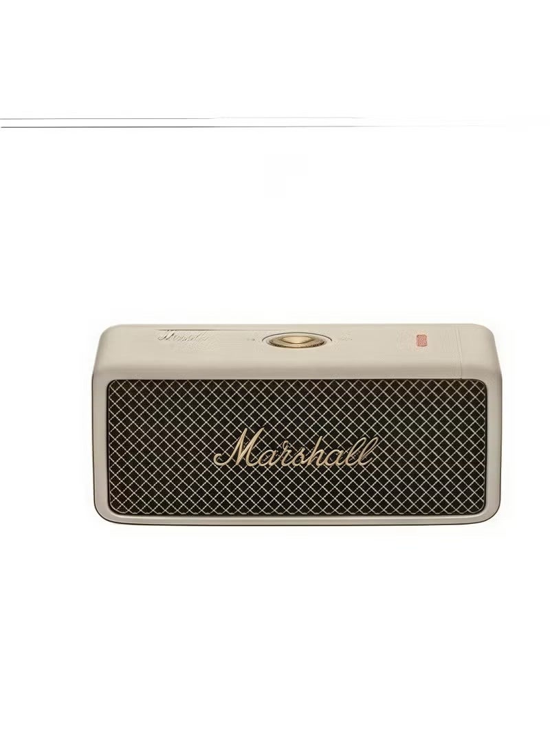 Compare EMBERTON Marshall Bluetooth Audio Outdoor Waterproof Portable Small Speaker With High Sound QualityCream at KSA Price