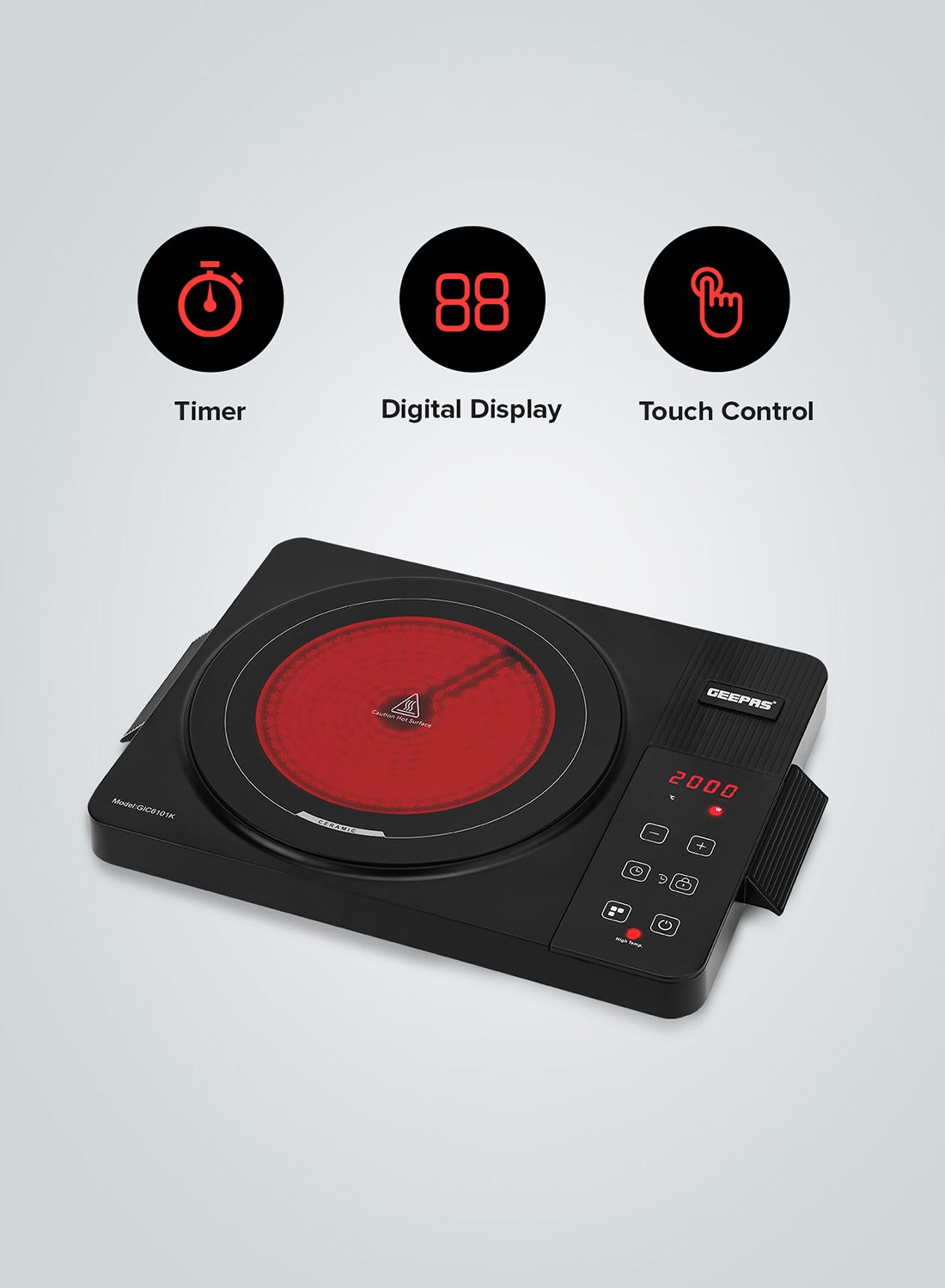 Digital Infrared Cooker Infrared Burner-GIC6101, With…