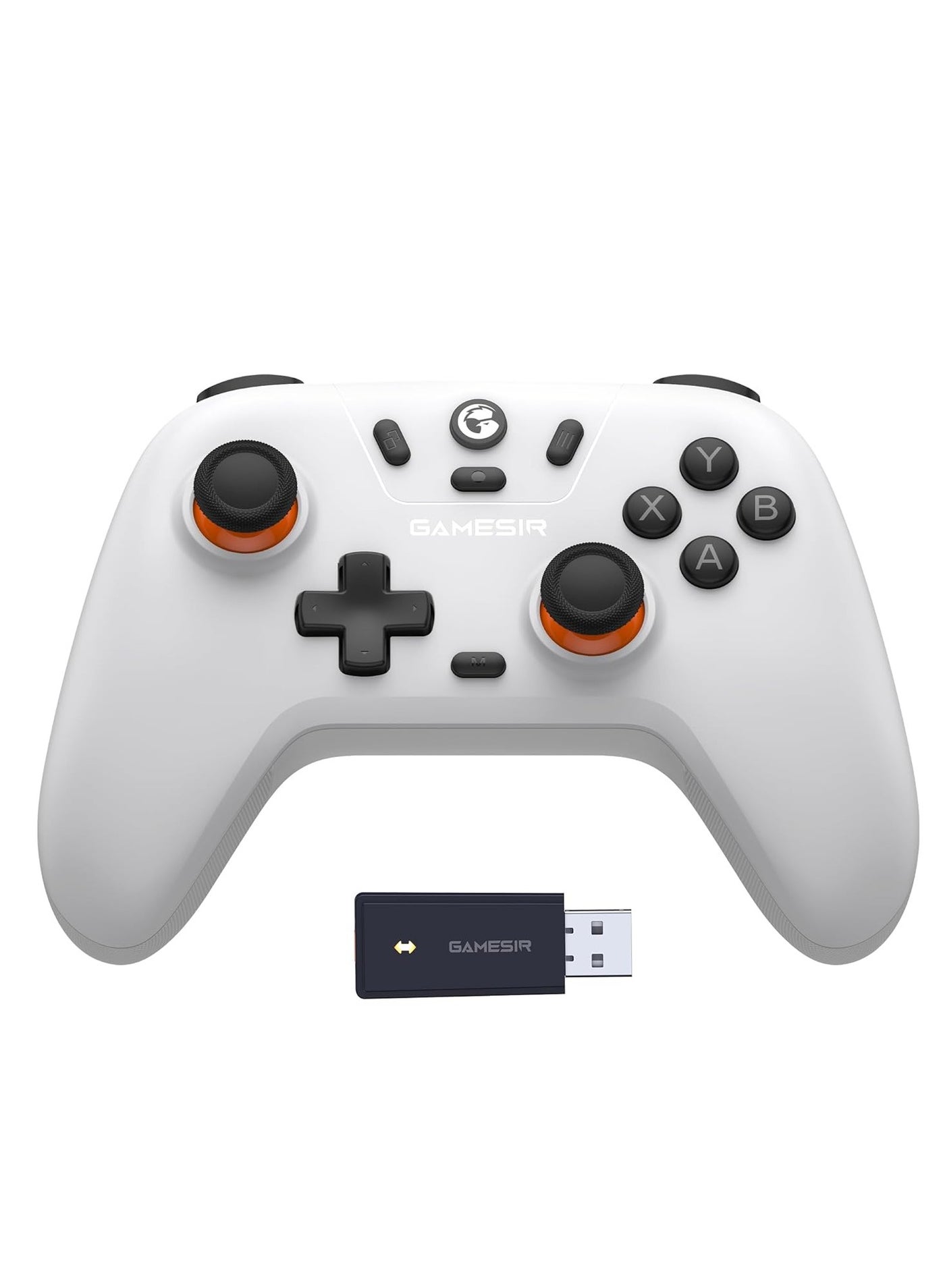 Compare GameSir Nova Lite 2.4g Wireless Controller for Windows PC, iPhone, Android, Switch & Steam Deck, Bluetooth Controller Gamepad with Hall Effect Trigger,Turbo,Rumble VibrationNova LiteWhite at KSA Price