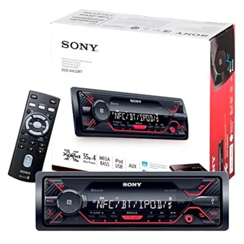 Sony DSX-A410BT Single Din Bluetooth Front USB…
