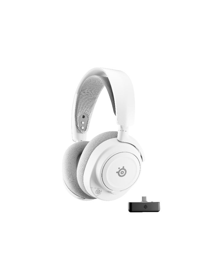 Compare SteelSeries Arctis Nova 7X Gen 2 Wireless Gaming Headphones, Xbox Edition, Neodymium Magnetic Drivers, 360° Spatial Audio, Noise Rejecting Mic, 50h Battery Life, White | 61759 at KSA Price