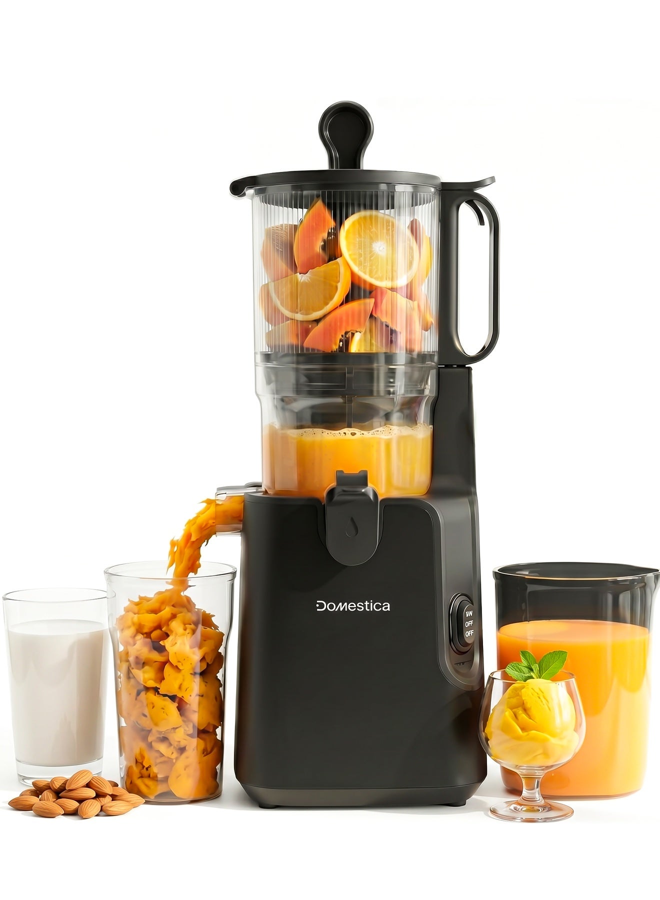 Dripdrop Pro Cold Press Juicer for Home |…
