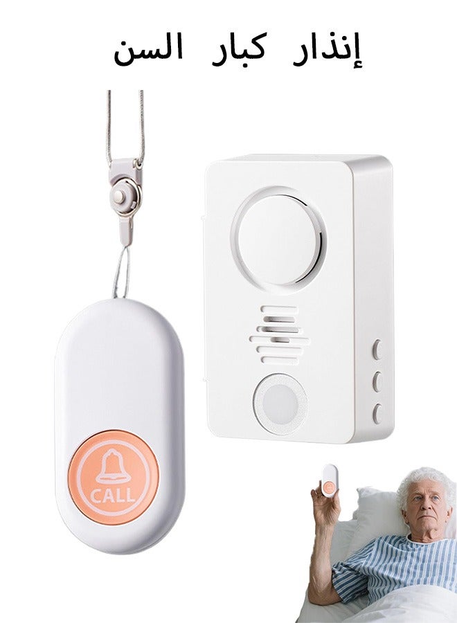 Compare OneTouch Elderly Alarm Caregiver Pager Wireless Doorbell  Smart Alert Bell Call Button Personal Panic Alarm for ElderlyHomePatientDisabledNurse at KSA Price