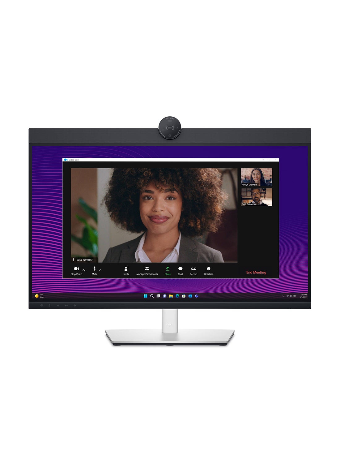 Compare P2724DEB Video Conferencing Monitor, 27 QHD IPS Display, 60Hz Refresh Rate, 5ms Fast GtG Response Time, BuiltIn Camera, Microphone, & Speaker, 16.7M Color Display | 210BGMF BlackWhite at KSA Price