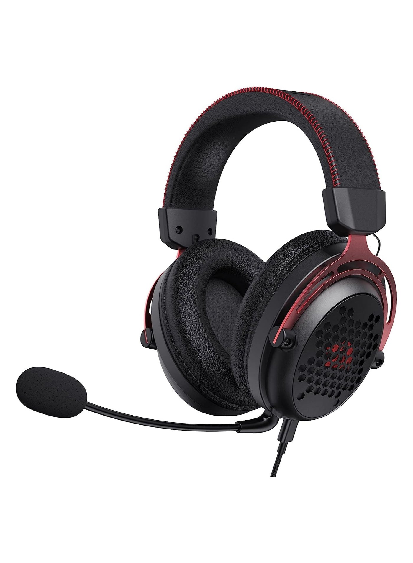 Compare H386 Diomedes Wired Gaming Headset  7.1 Surround Sound  53MM Drivers  Detachable Microphone  Multi Platforms Headphone  USBAUX 3.5mm Compatible with PC, PS43 & Xbox OneSeries X, NS at KSA Price