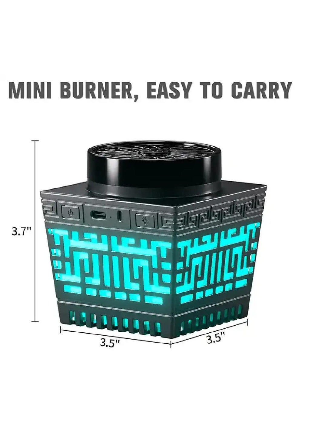 Compare Quran Speaker Muslim Gift portable Electreric incense Bakhoor Burner with Complete the holy Quran APPzan Quran Speaker at KSA Price
