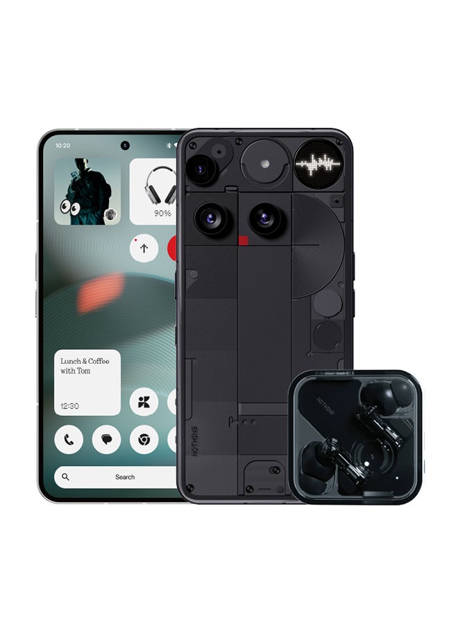 Compare Phone 3 Dual SIM 5G Black 12GB RAM 256GB With Nothing Ear  Middle East Version at KSA Price