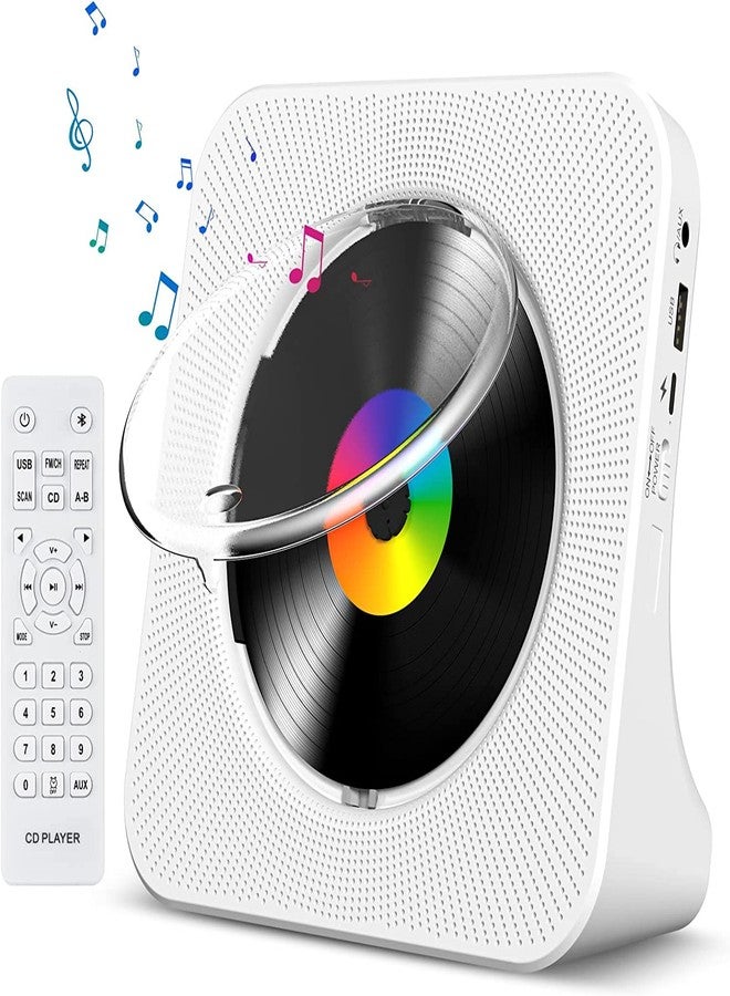 Gueray CD Player Portable Bluetooth Desktop CD…