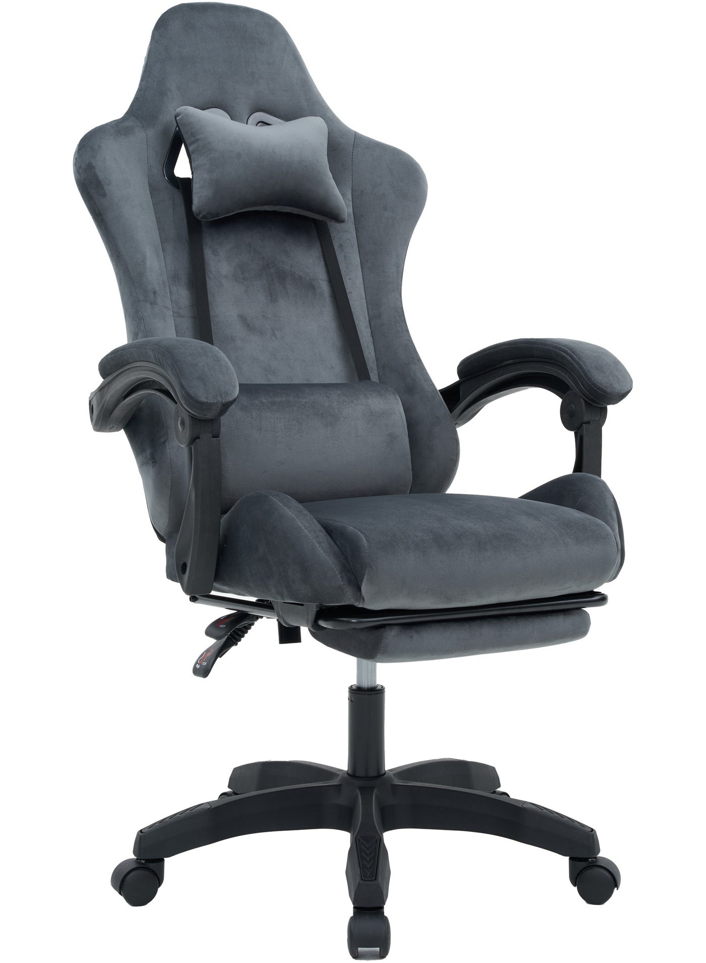 Ergonomic Gaming Chair with Footrest, High-Back Design,…