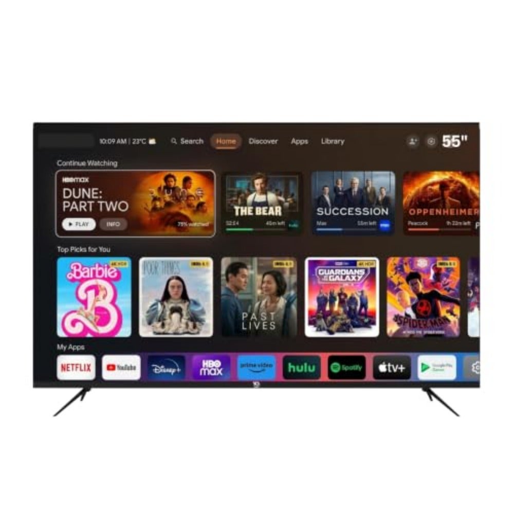 55 Inch 4K UHD Android 15 Smart TV,…