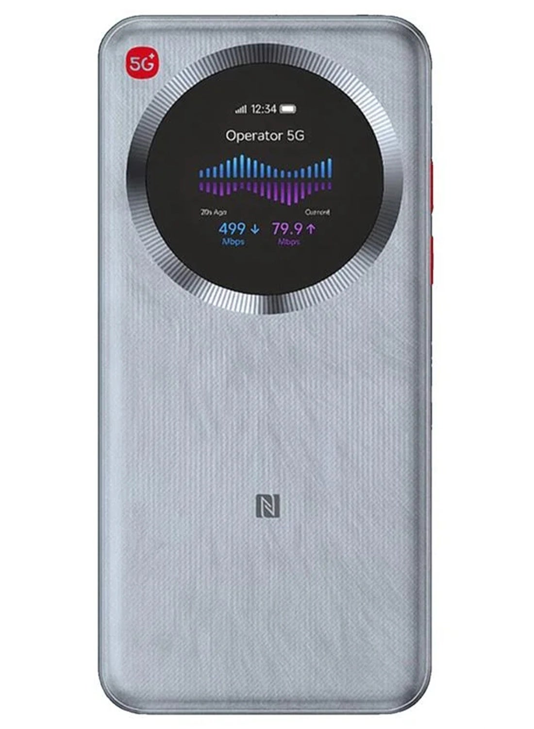 Compare U30 Pro MU5358 5G Mobile WiFi Hotspot,Unlocked 5G Portable Router, WiFi 6, 5000mAh Battery, Touch Screen, Connect Up to 32 Devices, UltraFast Mobile Broadband for Home & Travel silver at KSA Price