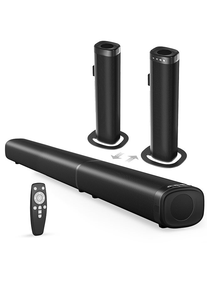 Sound Bar, 100W Sound Bar for Smart TV, Bluetooth…